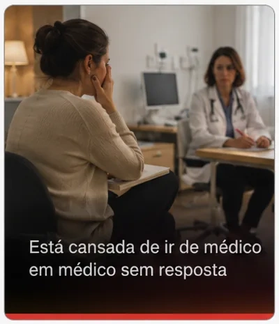 Está cansada de ir de médico em médico sem resposta