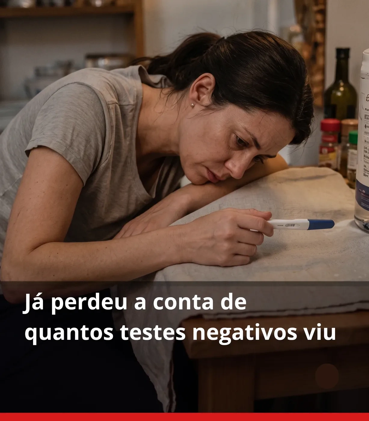 Já perdeu a conta de quantos testes negativos viu
