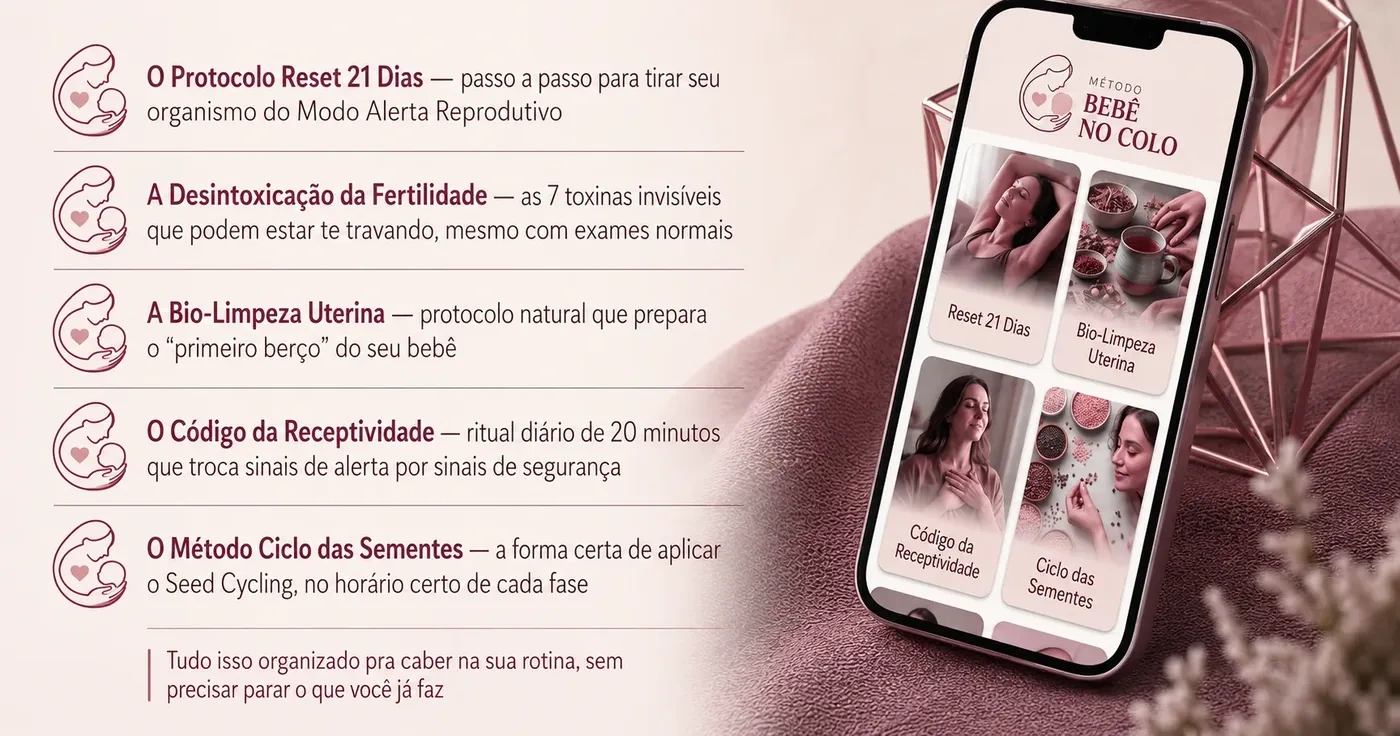 O que você recebe dentro do Método Bebê no Colo